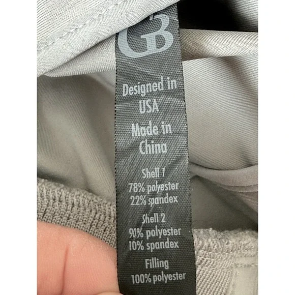 Galway Bay Men's Foyle Golf Performance Hybrid Midlayer Pullover Gray Size Large